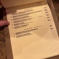 Menu March 2023  at Pizza Bertoldi in Prague