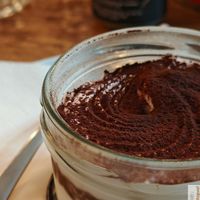 Vegan Tiramisu at Pizza Bertoldi in Prague