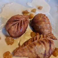 Dumplings cauliflower at Midnight Shanghai in Christchurch