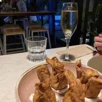 Butternut wontons at Midnight Shanghai in Christchurch