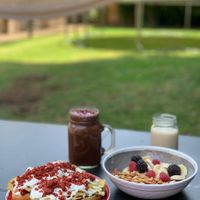 Smoothies at Puerto Pulsus in Mexico City