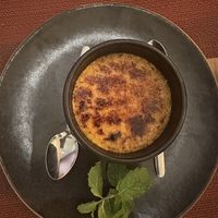 Creme brûlée   at Element Vegetarian in Phnom Penh