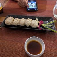 Steamed Vegan Chinese Dumplings at Element Vegetarian in Phnom Penh
