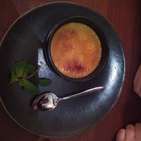 Creme brule at Element Vegetarian in Phnom Penh