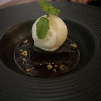 Chocolate cake   at Element Vegetarian in Phnom Penh
