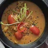 Cambodian red curry  at Element Vegetarian in Phnom Penh