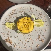 Mango and avocado tartare  at Element Vegetarian in Phnom Penh