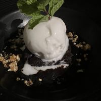 Chocolate cake  at Element Vegetarian in Phnom Penh