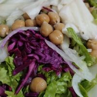 Side salad at Vegan Eskisehir in Eskisehir