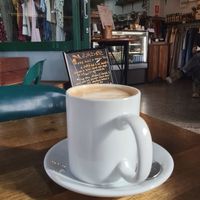Coffee at Lulu's Cafe in Mullumbimby