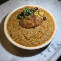Cajun grits  at Cadence in New York City