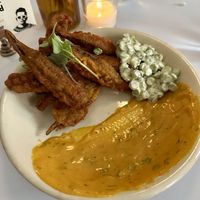 Fried pickled okraa  at Cadence in New York City