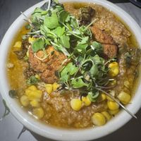 Cajun grits  at Cadence in New York City