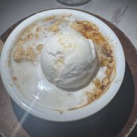 Apple cobbler  at Cadence in New York City