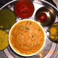 special thali at Khana Khazana in Bangkok