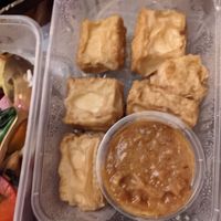 Fried tofu bites w peanut sauce 😌 at To Be Thai in New Farm
