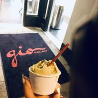 Pistachio ice cream😄  at GIO Gelati in San Francisco