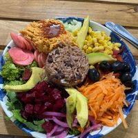 One of the salads at Verde in Granada