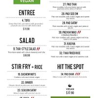 Prices have gone up since last menu uploaded here  at Basil Thai Kitchen in Hamilton