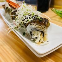 Vegan sushi roll  at Cozumeldreaming Sushi in Cozumel