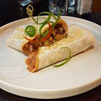 Breakfast Burrito at Monsoon Restaurant at Rainforest in Franz Josef Waiau