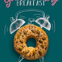 vegan morning flyer at Como Es Imaizumi コモエス今泉 in Fukuoka