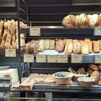 bread, baguettes at Land & Monkeys - Pernety in Paris