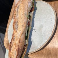 mediterrane sandwich  at Land & Monkeys - Pernety in Paris