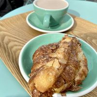 Croissant aux amandes  at Land & Monkeys - Pernety in Paris
