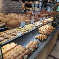 Bread selection at Land & Monkeys - Pernety in Paris