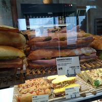 Vegan ham sandwich at Land & Monkeys - Pernety in Paris