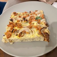Focaccia  at Land & Monkeys - Pernety in Paris
