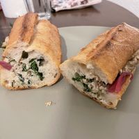 Bocata de “atun"  at Land & Monkeys - Pernety in Paris