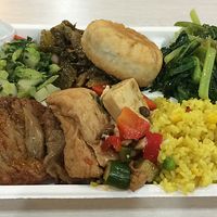 phat meal at Shou-Yu Vegetarian Buffet in Kaohsiung