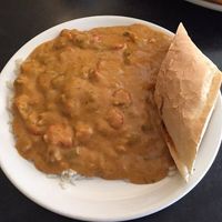 Vegan white chili at Yats in Greenwood
