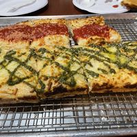 Vegan Flag Pizza  at Underground Pizza Company in Baltimore