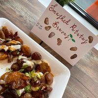 Smashed Patatas Bravas  at PiANTA in Providence