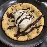Cookie skillet with vanilla bean ice cream  at PiANTA in Providence