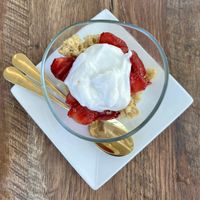 Strawberry shortcake  at PiANTA in Providence
