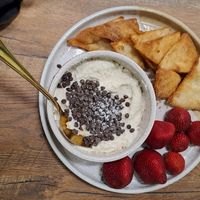 Cannoli dip (deconstructed cannoli) at PiANTA in Providence