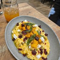 Risotto at PiANTA in Providence