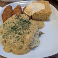 Country chicken at PiANTA in Providence