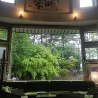 The views! at Le Pain De Daniel パンダニエル in Fujikawaguchiko