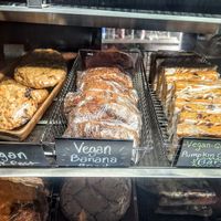 Vegan Breakfast Cookie, Vegan Banana Bread, Vegan Pumpkin-Cranberry Bars at Blackbird in Topeka