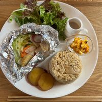 "Yuru-yakuzen" plate, October 28, 2022 at Cafe 36 [Michiru] in Hirosaki