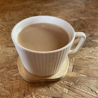 Soy tea latte  at Cafe 36 [Michiru] in Hirosaki