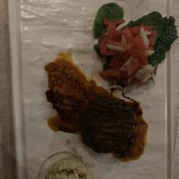 Aubergine sesame patty   at Alive! Cuisine in Lipa City