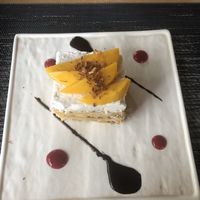 Mango cake  at Alive! Cuisine in Lipa City
