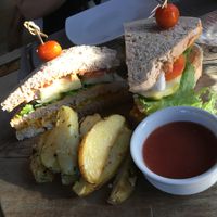 Clubhouse Sandwich  at Alive! Cuisine in Lipa City