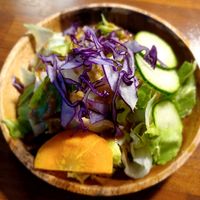 House salad. Comes with both vegan sets. at Sushi Chungjeon 초밥충전 in Jeju